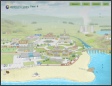 Main screen of Planit-Sustainability learning simulation developed in Flash.